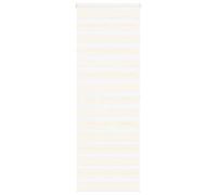 vidaXL Store zèbre Beige marbré Largeur du Tissu 65,9 cm Polyester, Store à Enrouleur zébré, Store zébré pour fenêtre, Store zébré pour vitre