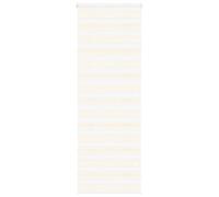vidaXL Store zèbre Beige marbré Largeur du Tissu 65,9 cm Polyester, Store à Enrouleur zébré, Store zébré pour fenêtre, Store zébré pour vitre