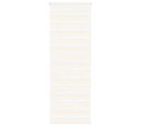 vidaXL Store zèbre Beige marbré Largeur du Tissu 70,9 cm Polyester, Store à Enrouleur zébré, Store zébré pour fenêtre, Store zébré pour vitre