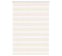vidaXL Store à enrouleur zèbre beige marbré largeur du tissu 90,9 cm polyester