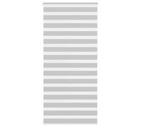 vidaXL Store zèbre Gris Clair Largeur du Tissu 105,9 cm Polyester