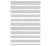 Vidaxl Store Zèbre Gris Clair Largeur Du Tissu 110,9 Cm Polyester