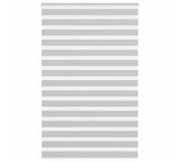 Store zèbre gris clair largeur du tissu 135,9 cm polyester vidaXL