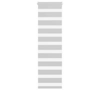 vidaXL Store zèbre Gris Clair Largeur du Tissu 35,9 cm Polyester