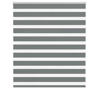 Vidaxl Store Zèbre Gris Foncé Largeur Du Tissu 120,9 Cm Polyester