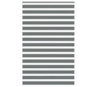 vidaXL Store zèbre Gris foncé Largeur du Tissu 145,9 cm Polyester