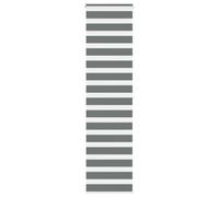vidaXL Store zèbre Gris foncé Largeur du Tissu 55,9 cm Polyester