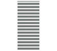 vidaXL Store zèbre Gris foncé Largeur du Tissu 95,9 cm Polyester