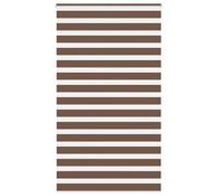 vidaXL Store zèbre Marron 135x200cm Largeur du Tissu 130,9cm Polyester