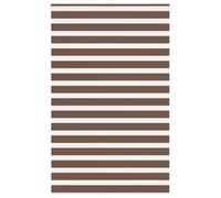 vidaXL Store zèbre 4014373 140x200 cm Largeur du tissu 135,9 cm Polyester Marron
