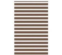 vidaXL Store zèbre 4014373 140x200 cm Largeur du tissu 135,9 cm Polyester Marron