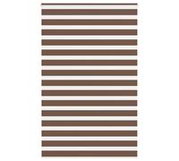 Vidaxl Store Zèbre Marron 145x200cm Largeur Du Tissu 140,9cm Polyester