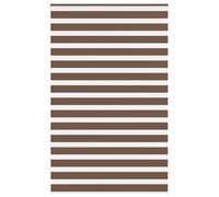 vidaXL Store zèbre Marron 145x200cm Largeur du Tissu 140,9cm Polyester