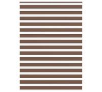 Vidaxl Store Zèbre Marron 155x230cm Largeur Du Tissu 150,9cm Polyester
