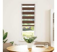 Vidaxl Store Zèbre Marron 40x100 Cm Largeur Du Tissu 35,9 Cm Polyester