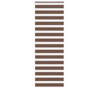 vidaXL Store zébré Marron 80x200 cm Largeur du tissu 75,9 cm Polyester