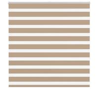 vidaXL Store zèbre marron sable largeur du tissu 135,9 cm polyester 4014555