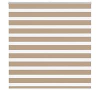vidaXL Store zèbre Marron Sable Largeur du Tissu 145,9 cm Polyester