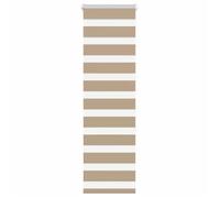 Vidaxl Store Zèbre Marron Sable Largeur Du Tissu 45,9 Cm Polyester