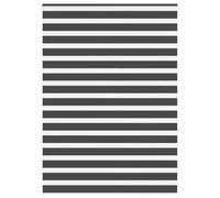 Vidaxl Store Zèbre Noir 160x200 Cm Largeur Du Tissu 155,9 Cm Polyester
