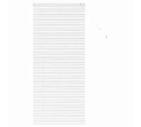 Vidaxl Store De Fenêtre Avec Des Rideaux Manuel Blanc Aluminium