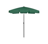 Parasol de plage vert 180x120 cm