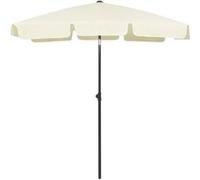 vidaXL Strandparasol 180x120 cm zandgeel314719 G