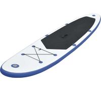 vidaXL SUP-Board Gonflable Bleu et Blanc
