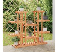 vidaXL Support à fleurs 110x25x110,5 cm bois massif de sapin