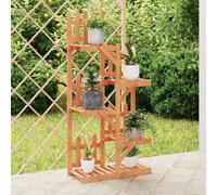 vidaXL Support à fleurs 60x25x130 cm bois massif de sapin