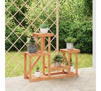 vidaXL Support à fleurs 90x25x73,5 cm bois massif de sapin