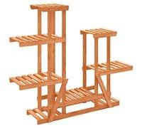 vidaXL Support à fleurs 95x25x96 cm bois massif de sapin