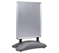 vidaXL Panneau d'affichage A1 Remplissable d'eau Gris Alliage d'aluminium