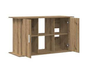 vidaXL Support d'aquarium Chêne Artisanal 101 x 41 x 58 cm Bois d'ingénierie
