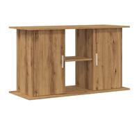 vidaXL Support d'aquarium chêne artisanal 101x41x58 cm bois ingénierie, armoire pour aquarium, support de réservoir de poisson, support d'aquarium en bois