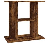 vidaXL Support d'aquarium Chêne fumé 60x30x60 cm Bois d'ingénierie