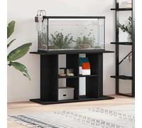 Vidaxl Support D'aquarium Chêne Noir 100x40x60 Cm Bois D'ingénierie Noir