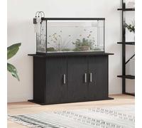 vidaXL Support d'aquarium chêne Noir 101x41x58 cm Bois d'ingénierie