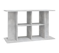 vidaXL Support d'aquarium en béton gris 100 x 40 x 60 cm Bois d'ingénierie