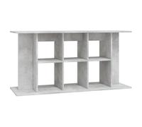 vidaXL Support pour aquarium gris béton 120x40x60 cm bois d'ingénierie 833595