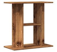vidaXL Support d'aquarium Vieux bois 60 x 30 x 60 cm Bois d'ingénierie