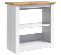 Vidaxl Support D'aquarium Panama Blanc Et Marron 60 X 30 X 60 Cm