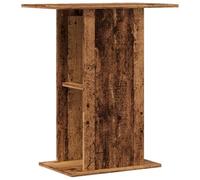 vidaXL Support d'aquarium Vieux bois 36x60,5x72,5 cm – Bois d'ingénierie, montage facile