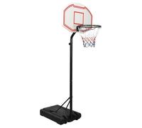 Vidaxl Support De Basket-Ball Blanc 237-307 Cm Polyã©Thylã¿Ne