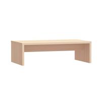 Vidaxl Support De Moniteur 50x27x15 Cm Bois De Pin Solide Marron
