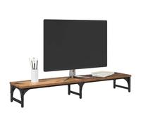 vidaXL Support de Moniteur Bois Ancien 105 x 23 x 15,5 cm