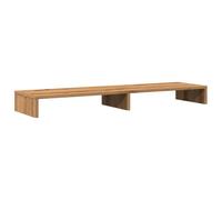 vidaXL Support de Moniteur chêne Artisanal 100x27x10cm Bois ingénierie, Support de Moniteur pour Bureau, étagère de Moniteur, Support de Moniteur d'ordinateur