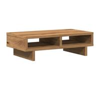 vidaXL Support de moniteur chêne artisanal – bois ingénierie 50x27x15 cm pour bureau