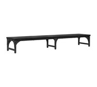 vidaXL Support de moniteur Chêne noir 105 x 23 x 15,5 cm