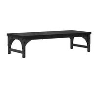 vidaXL Support de moniteur Chêne noir 55 x 23 x 14 cm
